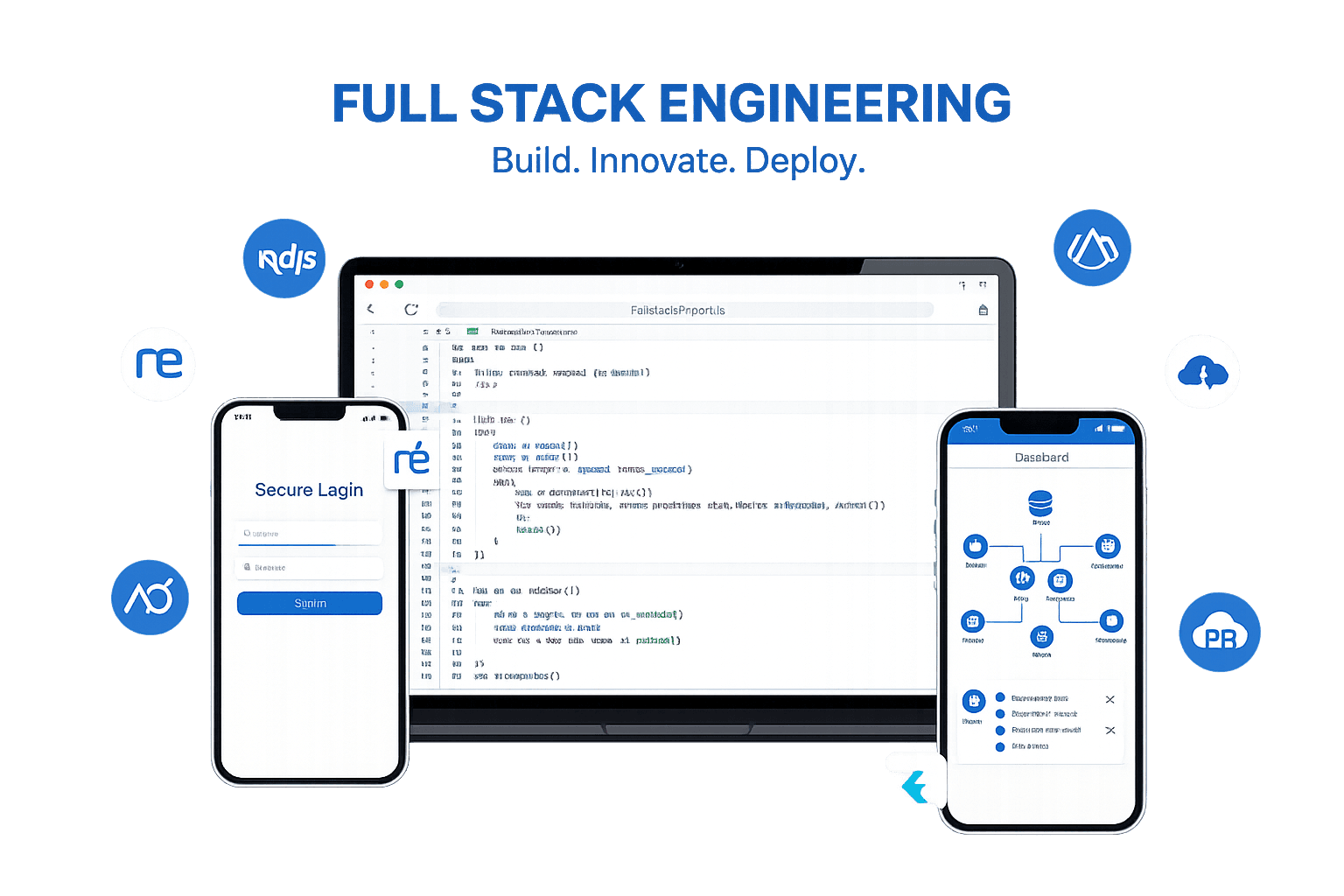 Full-stack development team working across frontend and backend code